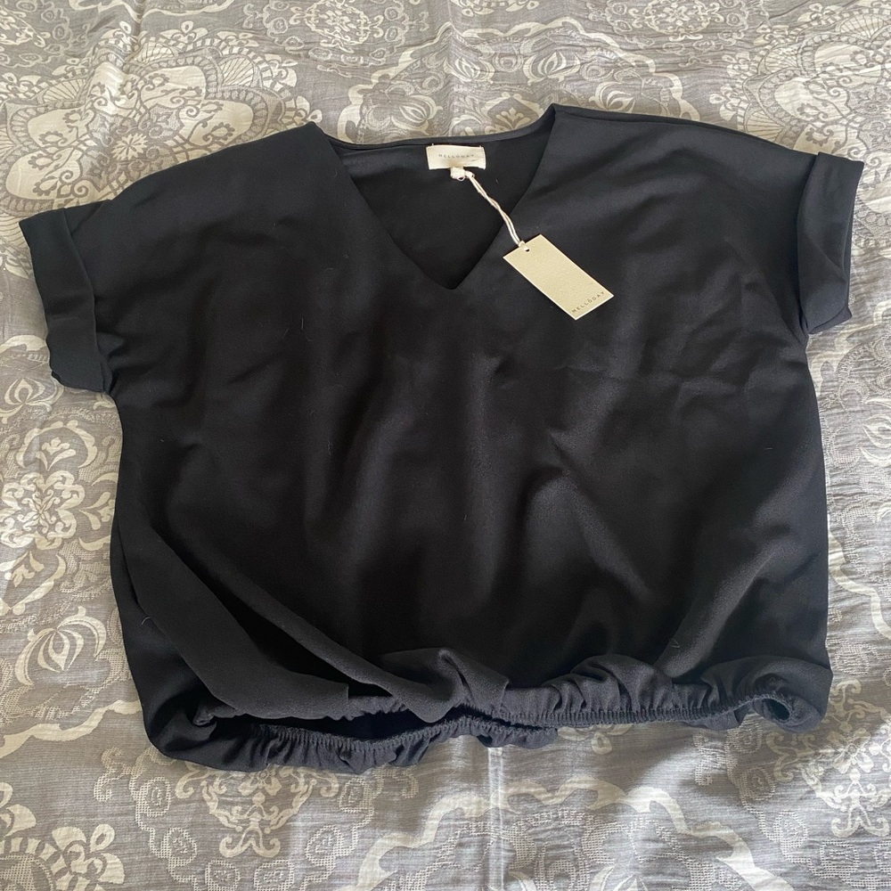 Small black blouse. Dressy
